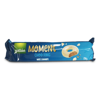 GULLON MOMENT CHOCO RING WHITE CHOCOLATE 150G