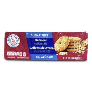 VOORTMAN SUGAR FREE OATMEAL COOKIES 227G