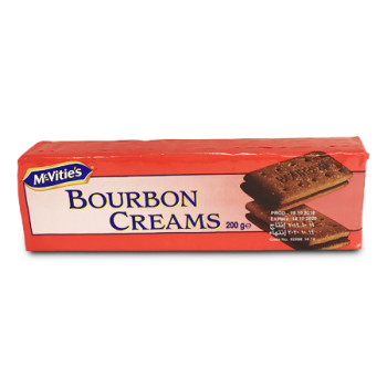 MC VITIE'S BOURBON CREAM BISCUIT 200G