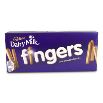CADBURY DAIRY MILK FINGERS 114G