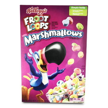 KELLOGG'S FROOT LOOPS MARSHMALLOWS CEREAL 10.5OZ