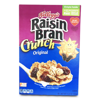KELLOGG'S RAISIN BRAN CRUNCH ORIGINAL 450G
