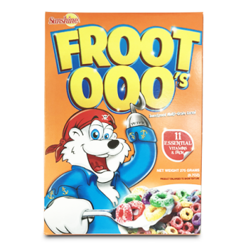 SUNSHINE CEREALS FROOT OOO'S 9.7OZ