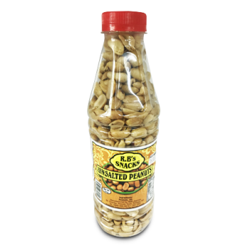 R.B'S SNACKS UNSALTED PEANUT 454G