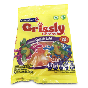 COLOMBINA GRISSLY SPLASH ACID 90G