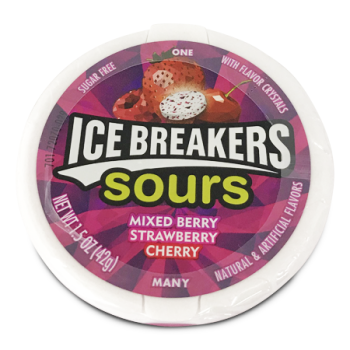 ICE BREAKERS SOUR MINT 42G