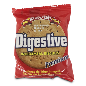 DEVON DIGESTIVE WHEATMEAL BISCUITS 41G 