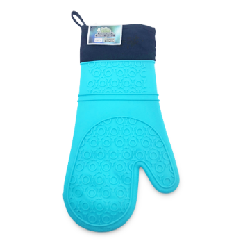 ESSENTIALS SILICONE OVEN MITTEN LG 