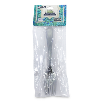 ESSENTIALS DESERT FORK SPOON 4PCS 
