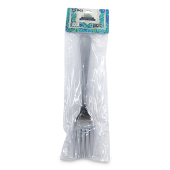 ESSENTIALS S/STEEL FORK SPOON 4PCS 