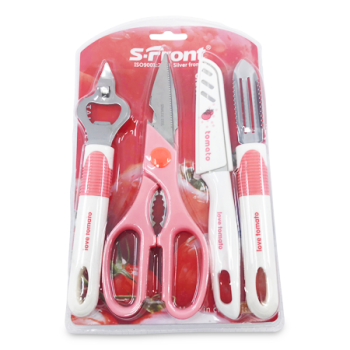S-FRONT S/STEEL CUTLERY SET 4PCS 