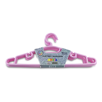 ESSENTIALS PINK CLOTHES HANGERS 