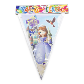 SOFIA THE FIRST PARTY FLAGS
