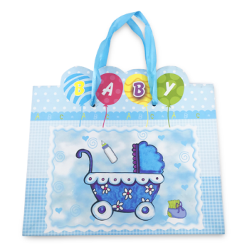 BLUE BABY GIFT BAG 