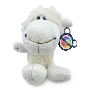 ESSENTIALS WHITE PLUSH SHEEP 