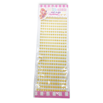 GOLD CRYSTAL STICKERS 
