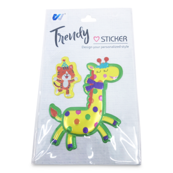 MS IMPORTS GIRAFFE STICKER 