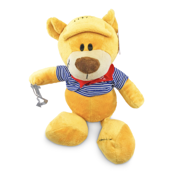 ESSENTIALS BROWN PIRATE TEDDY 