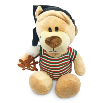 ESSENTIALS BROWN PIRATE PLUSH TEDDY 