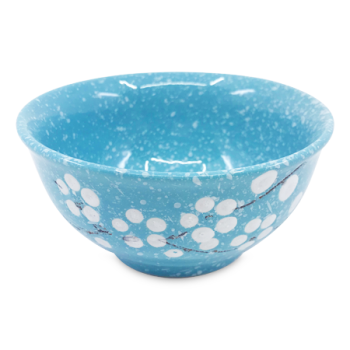 MS IMPORTS BLUE CERAMIC BOWL LG 