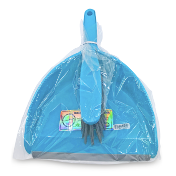 ESSENTIALS BLUE BRUSH & SCOOP SET 