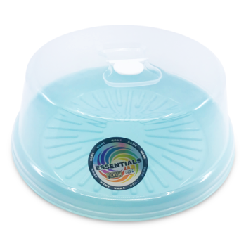 ESSENTILAS BLUE PLASTIC CAKE STORAGE CONTAINER
