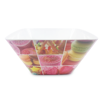 MS IMPORTS MELAMINE BOWL 11"X6"