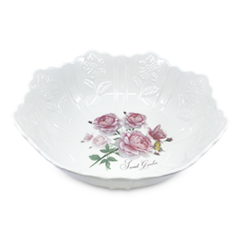 MS IMPORTS FANCY MELAMINE BOWL 
