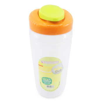 SANREMO RETANGULAR PLASTIC WATER BOTTLE 1.75L