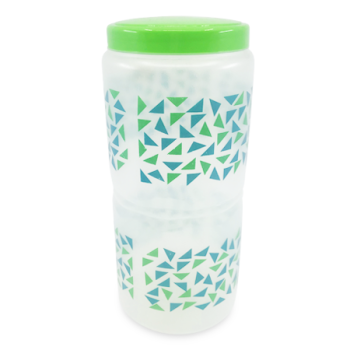 GREEN PLASTIC CONTAINER 2L