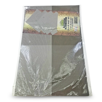 ESSENTIALS GREY PLACEMAT 4 PLACEMAT 4 COASTER 