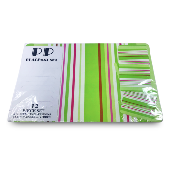 MS IMPORTS PP PLACEMAT SET 6 PLACEMAT 6 COASTERS 