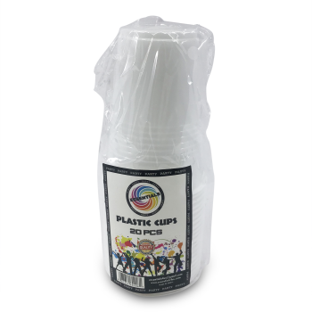 ESSENTIALS PLASTIC CUPS 20PCS