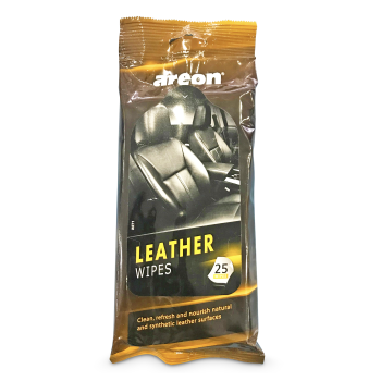 AREON LEATHER WIPES 25'S