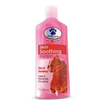 PETCARE SKIN SOOTHING ALOE & STRAWBERRY SHAMPOO 414ML