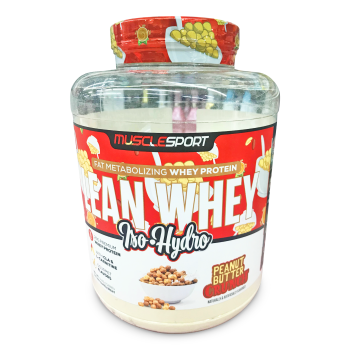 MUSCLE SPORT LEAN WHEY PEANUT BUTTER CRUNCH 5LB